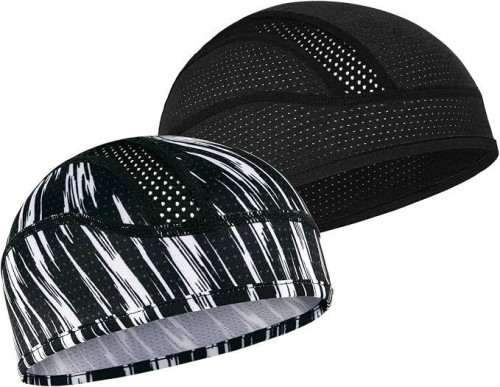 Cooling Skull Cap Breathable Mesh Sweat Control Helmet Liner for Men