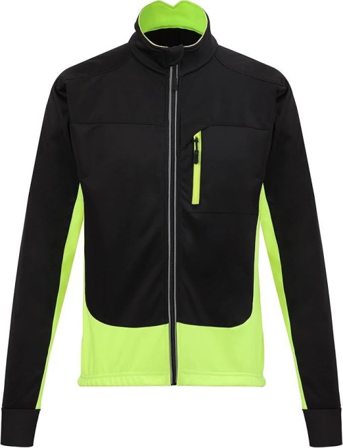 Mens Thermal Cycling Jacket Long Sleeve Snow Water Reflective Windproof Firewall Winter Biking Jacket
