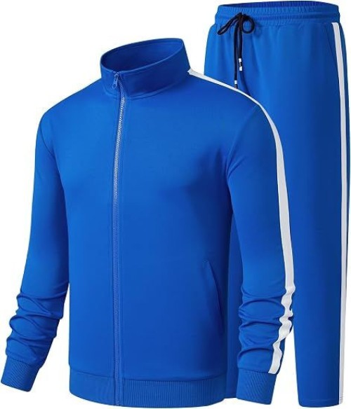 Mens Tracksuits 2 Piece Sweat Suit Full Zip Jacket & Sweatpants Full Zip Casual Jacket, Joggers, Loungewear, Warm Up
