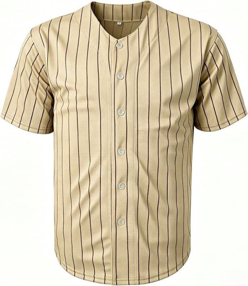 Plain Hip Hop Hipster Baseball Jersey Button Down Shirts Sports Uniforms Men Women Jersey