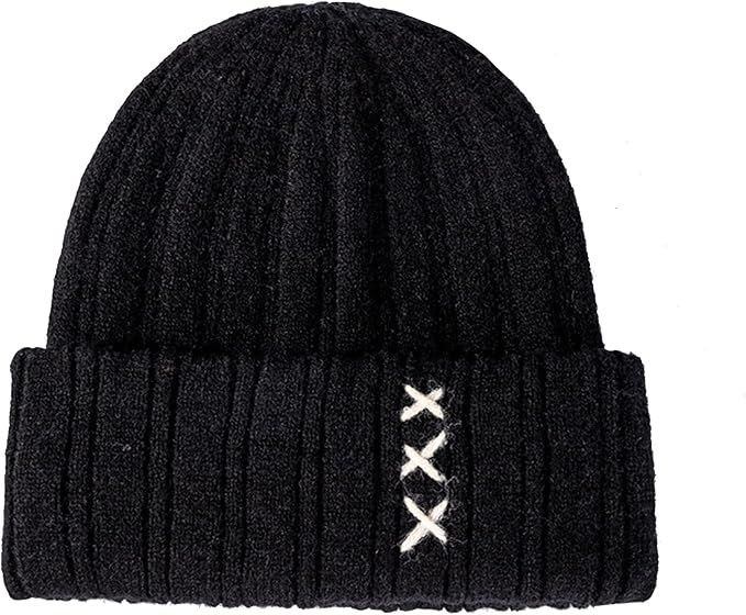Knitted Beanie Hats Winter Warm Skull Cap Knit for Womens
