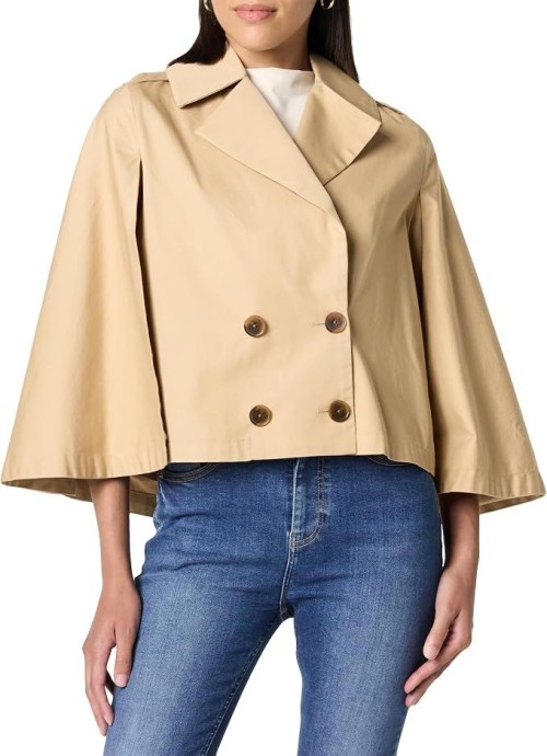 womens Hayes Cropped Trench