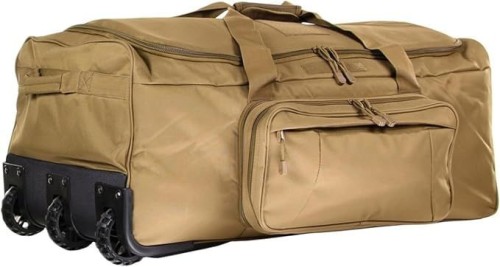 Travel Duffle Bag With Wheels Expandable Rolling Travel Bag for Men