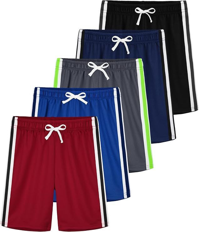 Boys Athletic Shorts Mesh Basketball Soccer Quick Dry Shortss