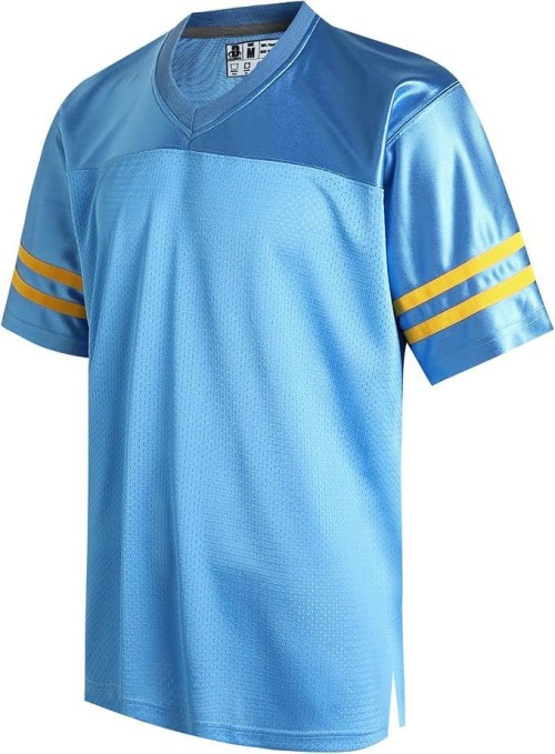 Football Jerseys for Men Unisex Workout Dry-Fit Shirts Sports Uniforms Casual Tops
