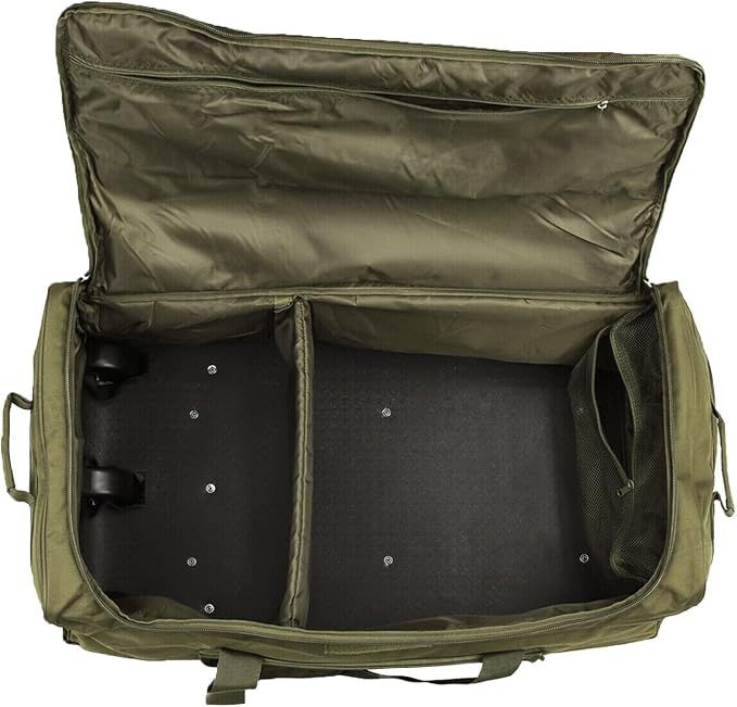 120L Travel Duffle Bag With Wheels Expandable Rolling Travel Bag for Men