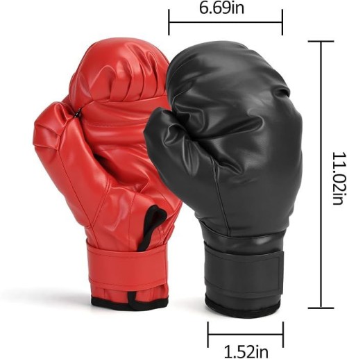 Gloves Set, Boxing Training Gloves for Playing Practice Suitable for Beginners & Kids & Men & Women