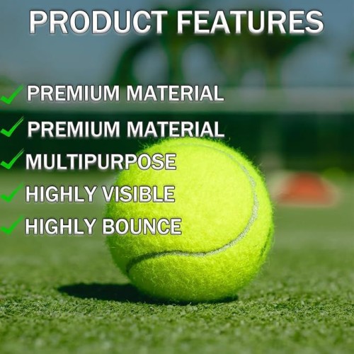 New Arrival Custom Colors and Logo Professional Outdoor Sports Beach Games Cricket Training Tennis Balls