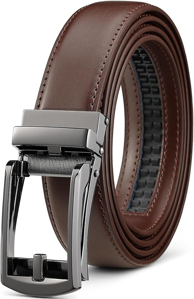 Mens Ratchet Belt Leather
