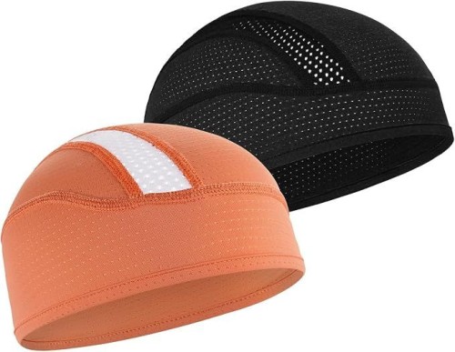 Cooling Skull Cap Breathable Mesh Sweat Control Helmet Liner for Men