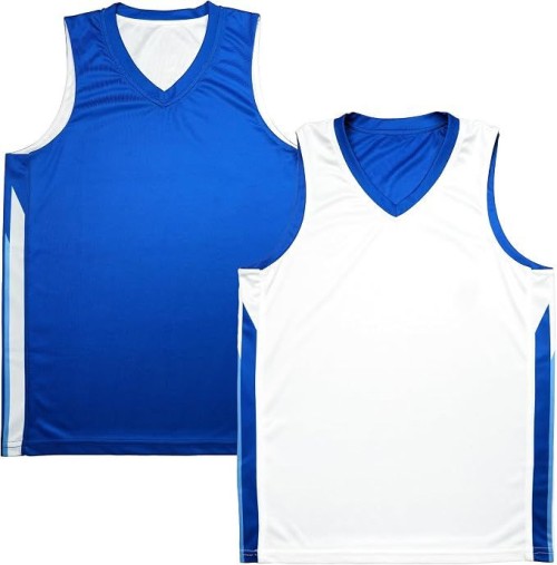 Youth Reversible Basketball Jersey, Sports Athletic Shirt for Kids Boys