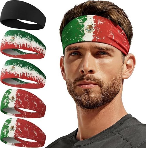 Moisture Wicking Sweat Band Headband for Running and Sports
