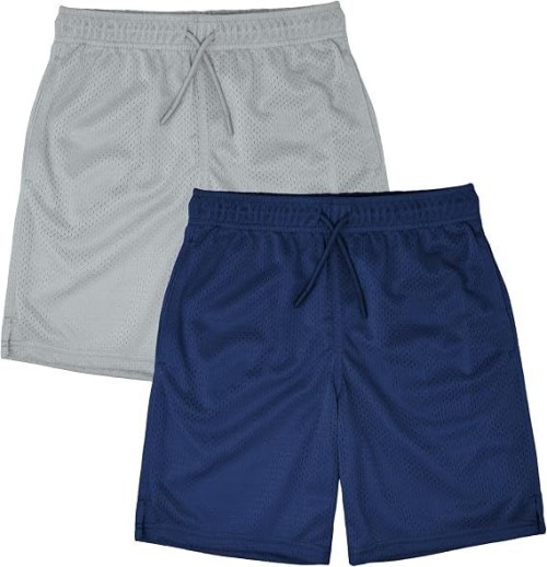 Boys Sport Shorts Multi Pack High Performance Basketball Mesh Fabric