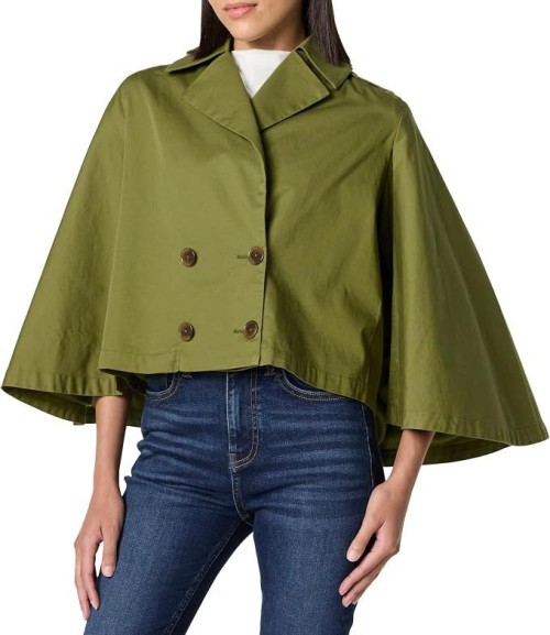 womens Hayes Cropped Trench
