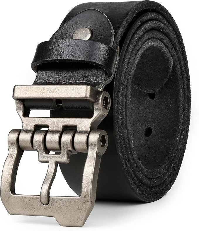 Mens Big and Tall Leather Belt Stylish and Durable Gift for Him